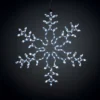 Snowflake Bright White Flashing LED Outdoor Christmas Light Decoration - 90cm 2 Snowflake Bright White Flashing LED Outdoor Christmas Light Decoration - 90cm -Christmas Decoration Shop 12838415 9514884256759929