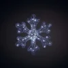 Snowflake Spun Acrylic LED Christmas Light Decoration - 37cm -Christmas Decoration Shop 12838663 2164985908818939