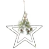 Pre-lit Mistletoe Wire Star Christmas Decoration (Battery Operated) 1 Pre-lit Mistletoe Wire Star Christmas Decoration (Battery Operated) -Christmas Decoration Shop 12839879 7944831884306240