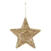 Gold Glitter Wire Star Hanging Christmas Tree Decoration 2 Gold Glitter Wire Star Hanging Christmas Tree Decoration -Christmas Decoration Shop 12839896 1314884041006358