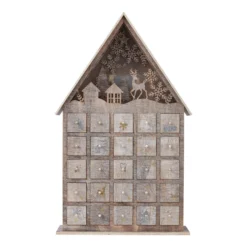 Wooden Light Up Christmas Advent Calendar House (Battery Operated) 7 Wooden Light Up Christmas Advent Calendar House (Battery Operated) -Christmas Decoration Shop 12839905 1644832956548057