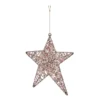 Rose Gold Glitter North Star Christmas Tree Decoration -Christmas Decoration Shop 12840012 7844884038726223