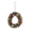 Traditional Christmas Wreath Hanging Tree Decoration