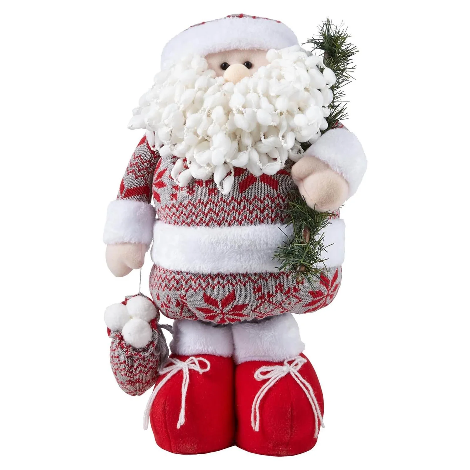 Extendable Santa Christmas Decoration - 90cm 3 Extendable Santa Christmas Decoration - 90cm