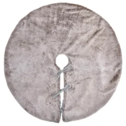 Luxury Plush Faux Fur Christmas Tree Skirt