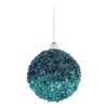 Turquoise Sequin Christmas Tree Bauble -Christmas Decoration Shop 12934073 2104884041421114