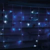 480 LED Timer Icicle String Christmas Lights - White Blue 2 480 LED Timer Icicle String Christmas Lights - White Blue -Christmas Decoration Shop 12939813 3845003493719313