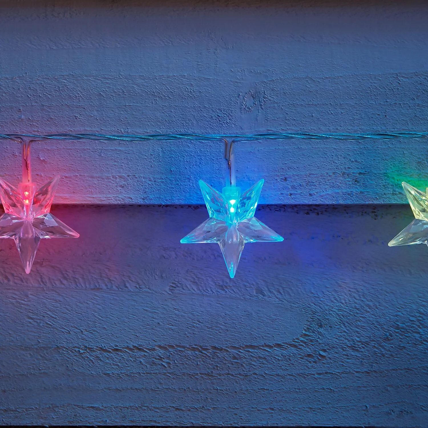 100 Star Outdoor Christmas Lights - Colour Changing 4 100 Star Outdoor Christmas Lights - Colour Changing - Image 2