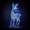 Acrylic LED Reindeer Multicolour 3D Outdoor Christmas Light Decoration - 90cm 2 Acrylic LED Reindeer Multicolour 3D Outdoor Christmas Light Decoration - 90cm -Christmas Decoration Shop 12939842 1314884308261217