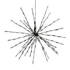 Black North Star LED Outdoor Christmas String Lights - Set Of 4 -Christmas Decoration Shop 12969360 7604884185652276