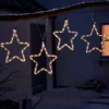 4 Star LED Decorative Outdoor Christmas String Light- Warm White -Christmas Decoration Shop 13695728 6254982767834041