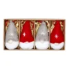 10cm Gonk Christmas Tree Decoration Set - Pack Of 4