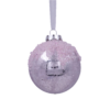Light Pink Beaded Satin Christmas Tree Bauble - 90mm 2 Light Pink Beaded Satin Christmas Tree Bauble - 90mm -Christmas Decoration Shop 13700357 1514984314099081