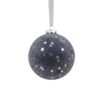 Pewter Beaded Shatterproof Christmas Tree Bauble - 90mm -Christmas Decoration Shop 13700377 1464984313282226