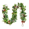 Luxury Natural Berry, Cone And Fruit Christmas Garland - 180cm