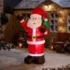 6ft Santa With Sack Christmas Inflatable -Christmas Decoration Shop 13700643 1314985908885368