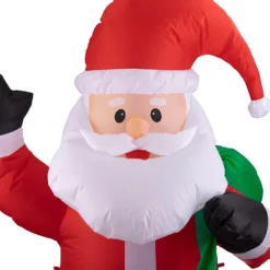 6ft Santa With Sack Christmas Inflatable -Christmas Decoration Shop 13700643 3914966107828183