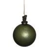 Mottled Green Glass Christmas Tree Bauble - 90mm 1 Mottled Green Glass Christmas Tree Bauble - 90mm -Christmas Decoration Shop 13711109 6814985908925517