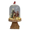 Santa Light Up Glass Christmas Decoration (Battery Operated) -Christmas Decoration Shop 13711127 2084985909063172