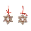 Gingerbread Stars Christmas Tree Decoration - Assorted Designs 1 Gingerbread Stars Christmas Tree Decoration - Assorted Designs -Christmas Decoration Shop 13714924 1684984562975886
