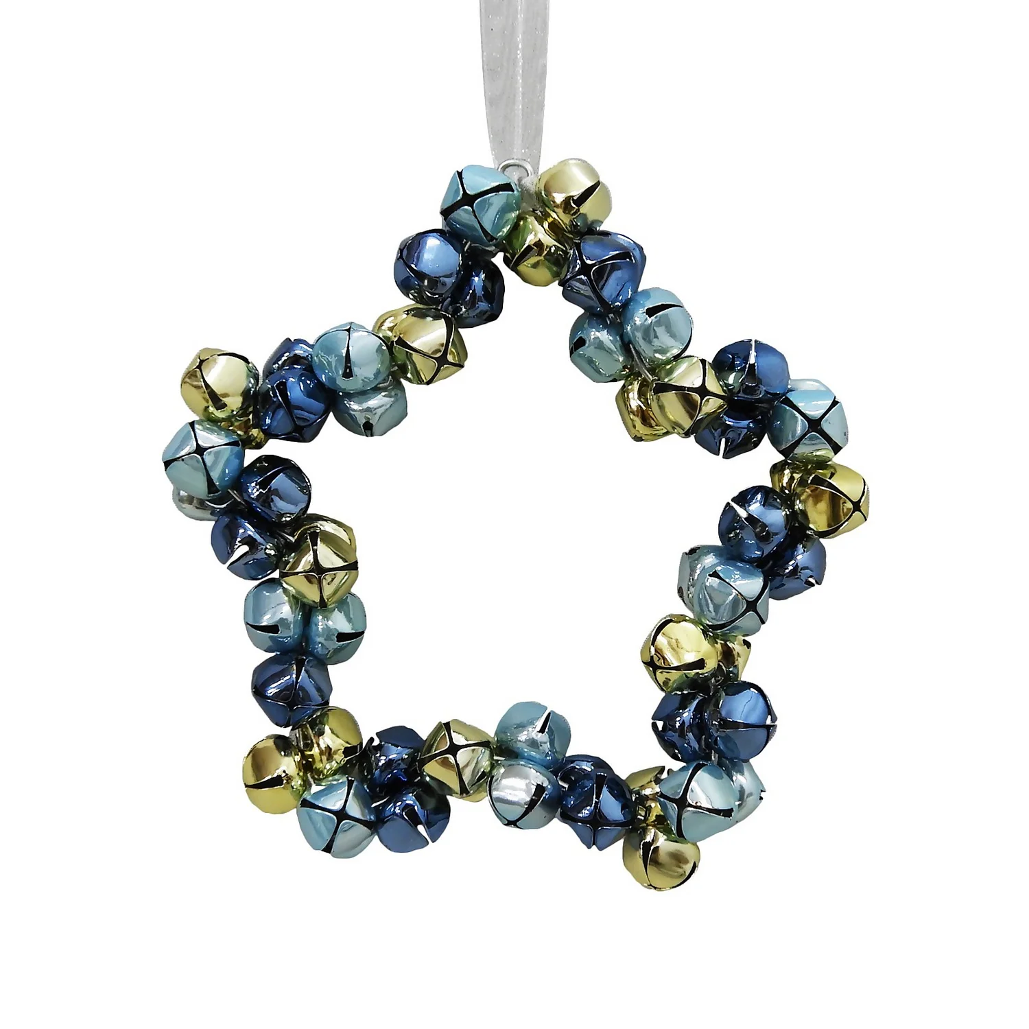 Party Nights Bells Star Christmas Tree Decoration 3 Party Nights Bells Star Christmas Tree Decoration