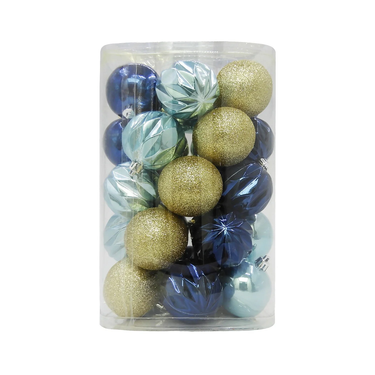 Party Nights Shatterproof Christmas Tree Baubles - Pack Of 30 3 Party Nights Shatterproof Christmas Tree Baubles - Pack Of 30