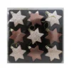 Elegance Stars Christmas Tree Decorations - Pack Of 9 -Christmas Decoration Shop 13714944 1934984562779611