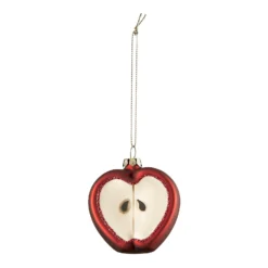 Festive Fruit Glass Christmas Tree Decoration Set - Pack Of 3 9 Festive Fruit Glass Christmas Tree Decoration Set - Pack Of 3 -Christmas Decoration Shop 13715890 1054984563263427