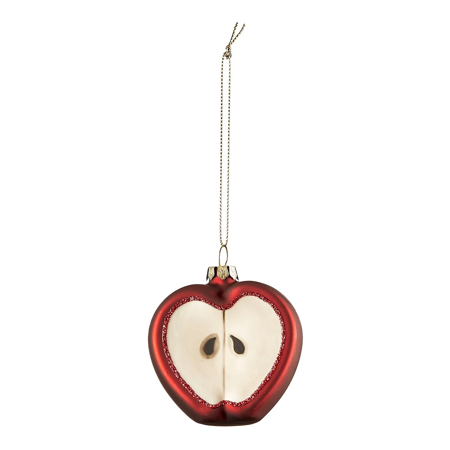 Festive Fruit Glass Christmas Tree Decoration Set - Pack Of 3 6 Festive Fruit Glass Christmas Tree Decoration Set - Pack Of 3 - Image 4