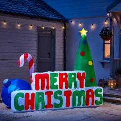 6ft Merry Christmas Inflatable