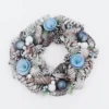 Natural Christmas Wreath Blue - 33cm -Christmas Decoration Shop 13721773 2094984583859147