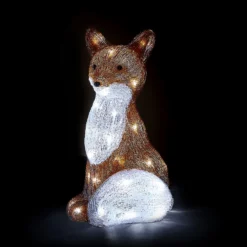 Acrylic 3D LED Fox Outdoor Christmas Light